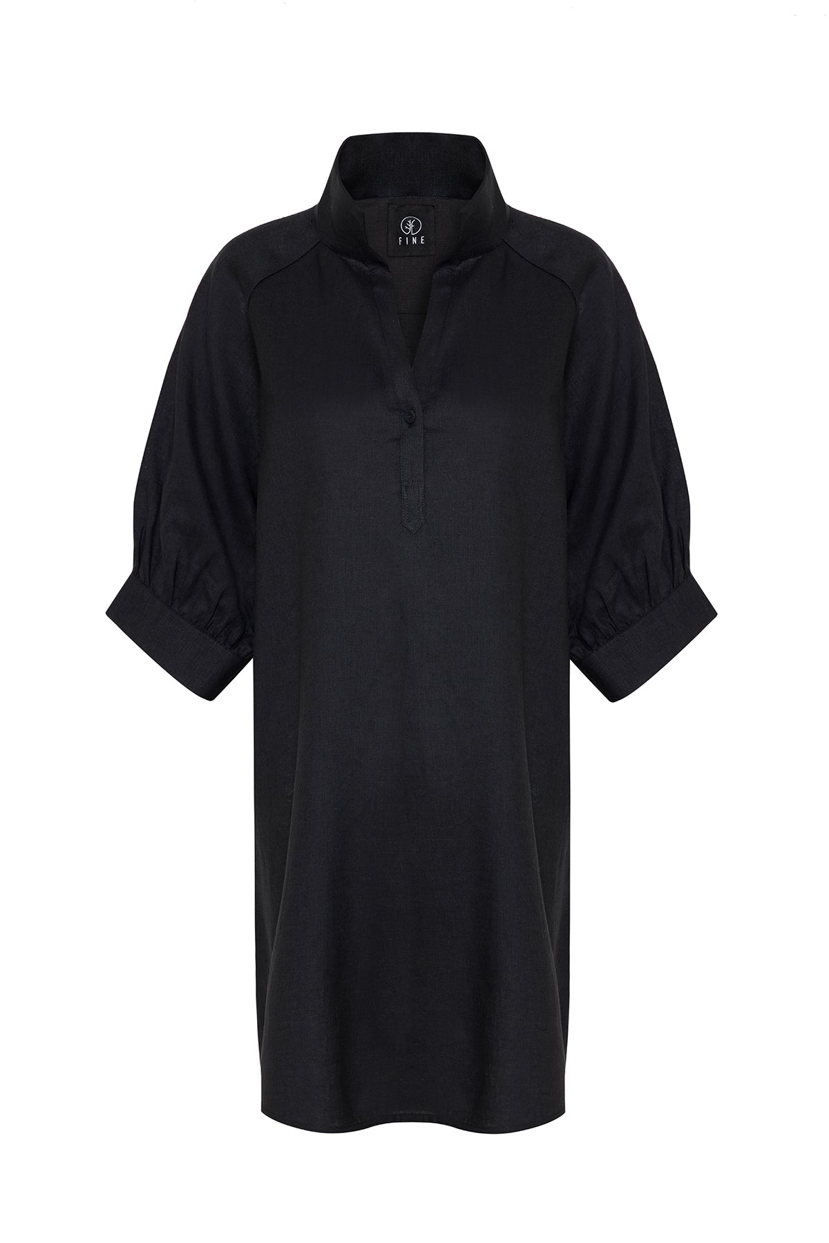 Solace Linen Dress