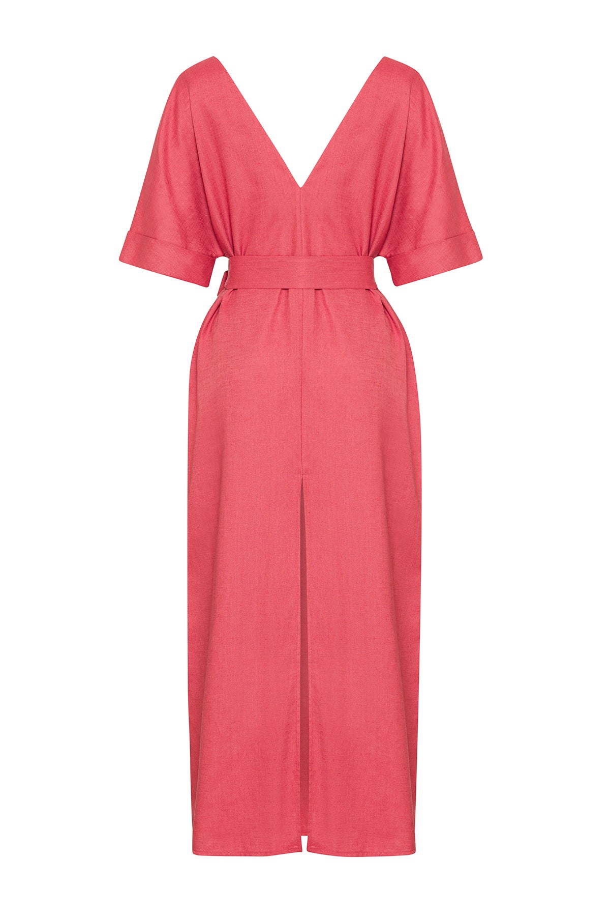 The Flame Linen Dress