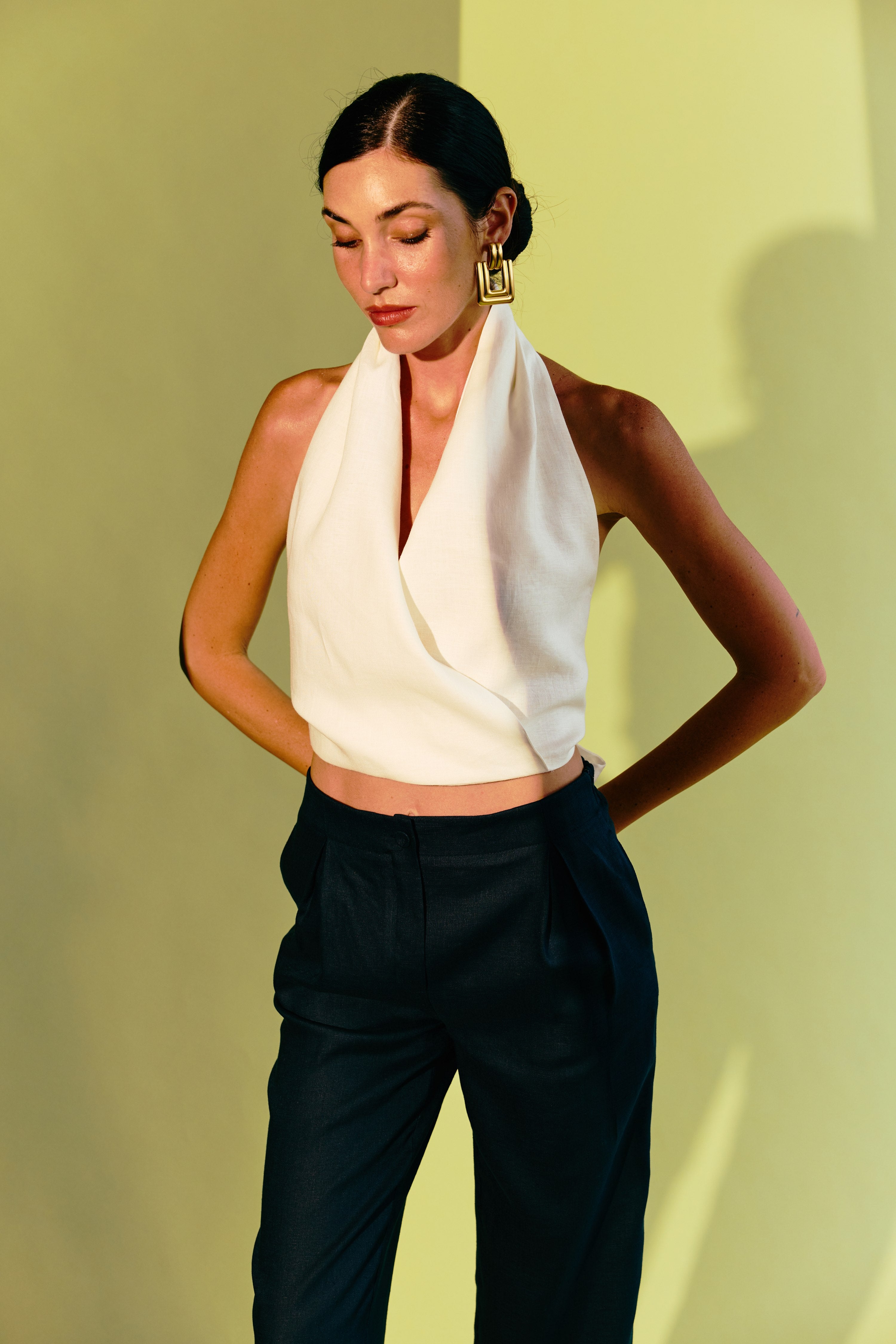 Plant Linen Pants