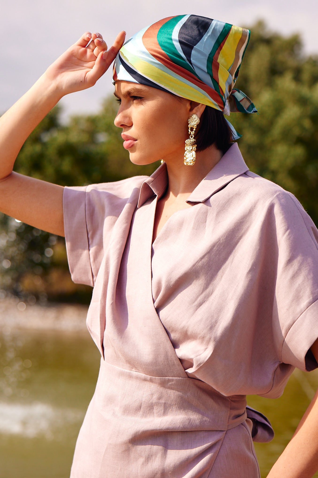 Island Linen Dress