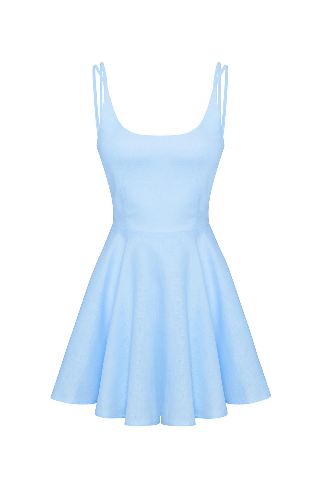 Flame Linen Dress