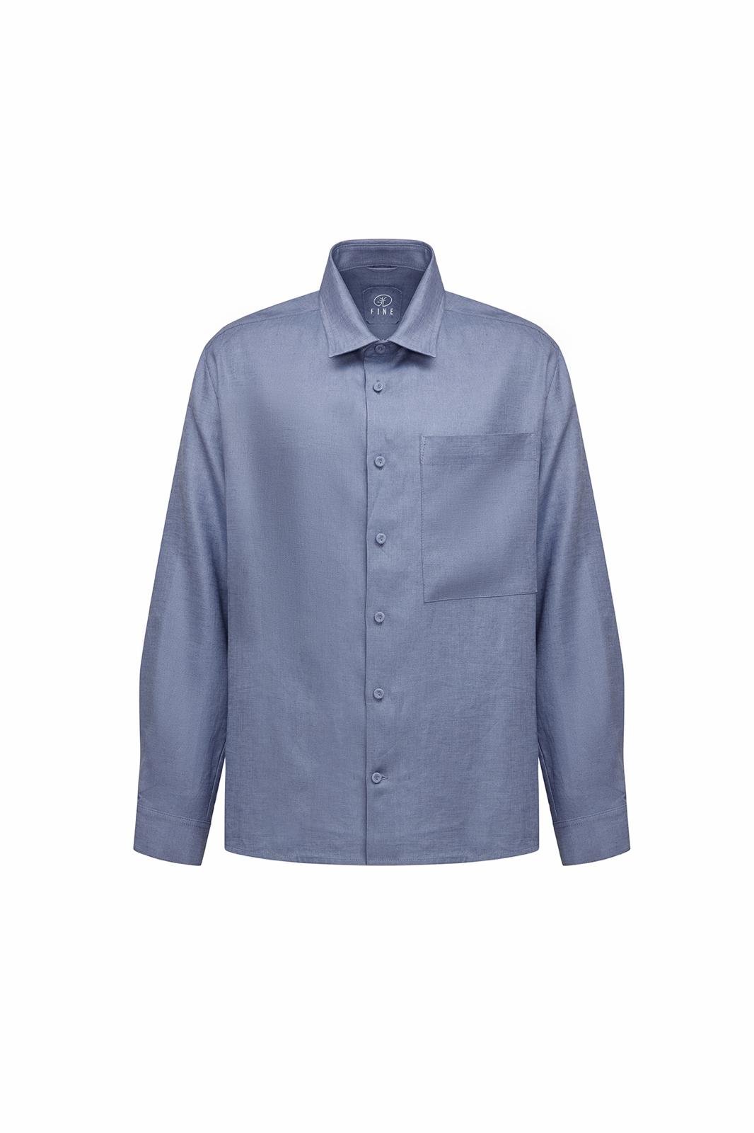 The Smoke Linen Shirt