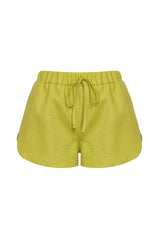 The Kiss Linen Shorts 