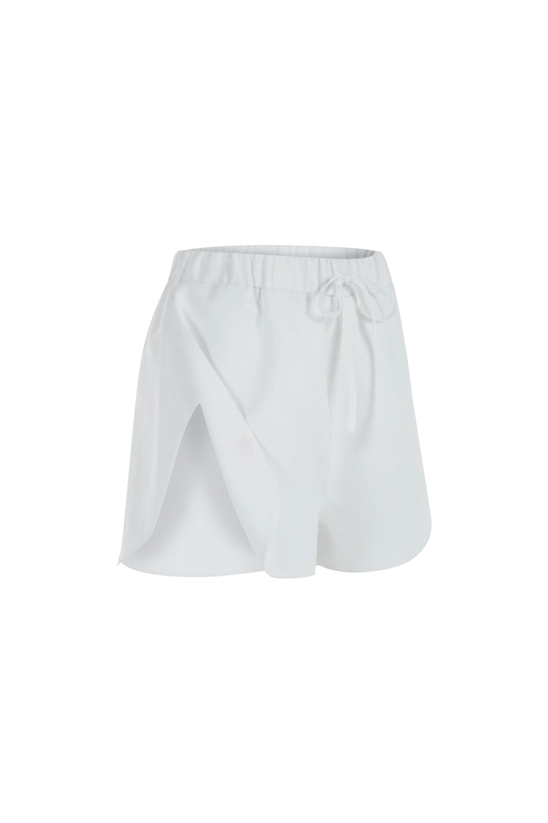 The Kiss Linen Shorts 