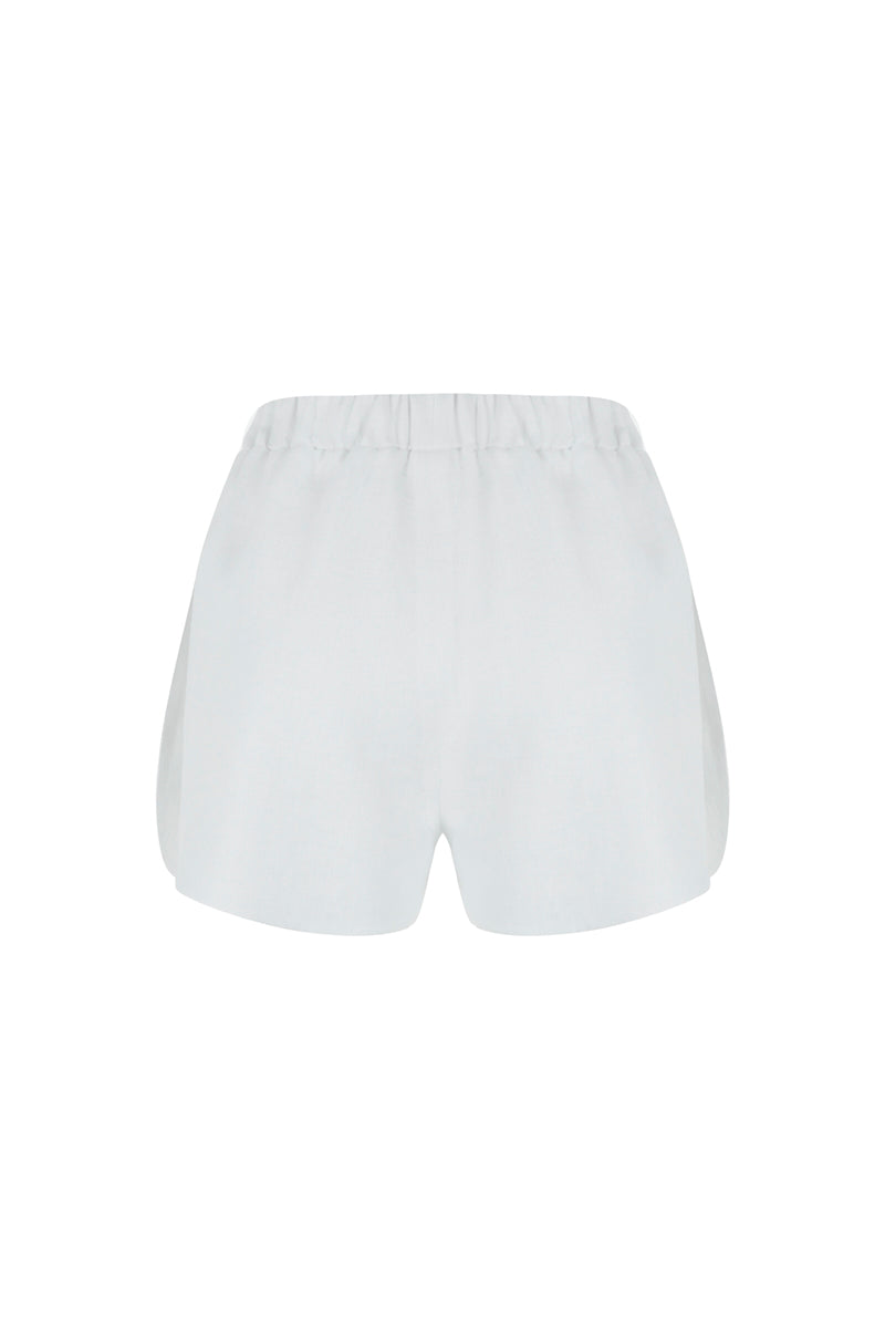 The Kiss Linen Shorts 