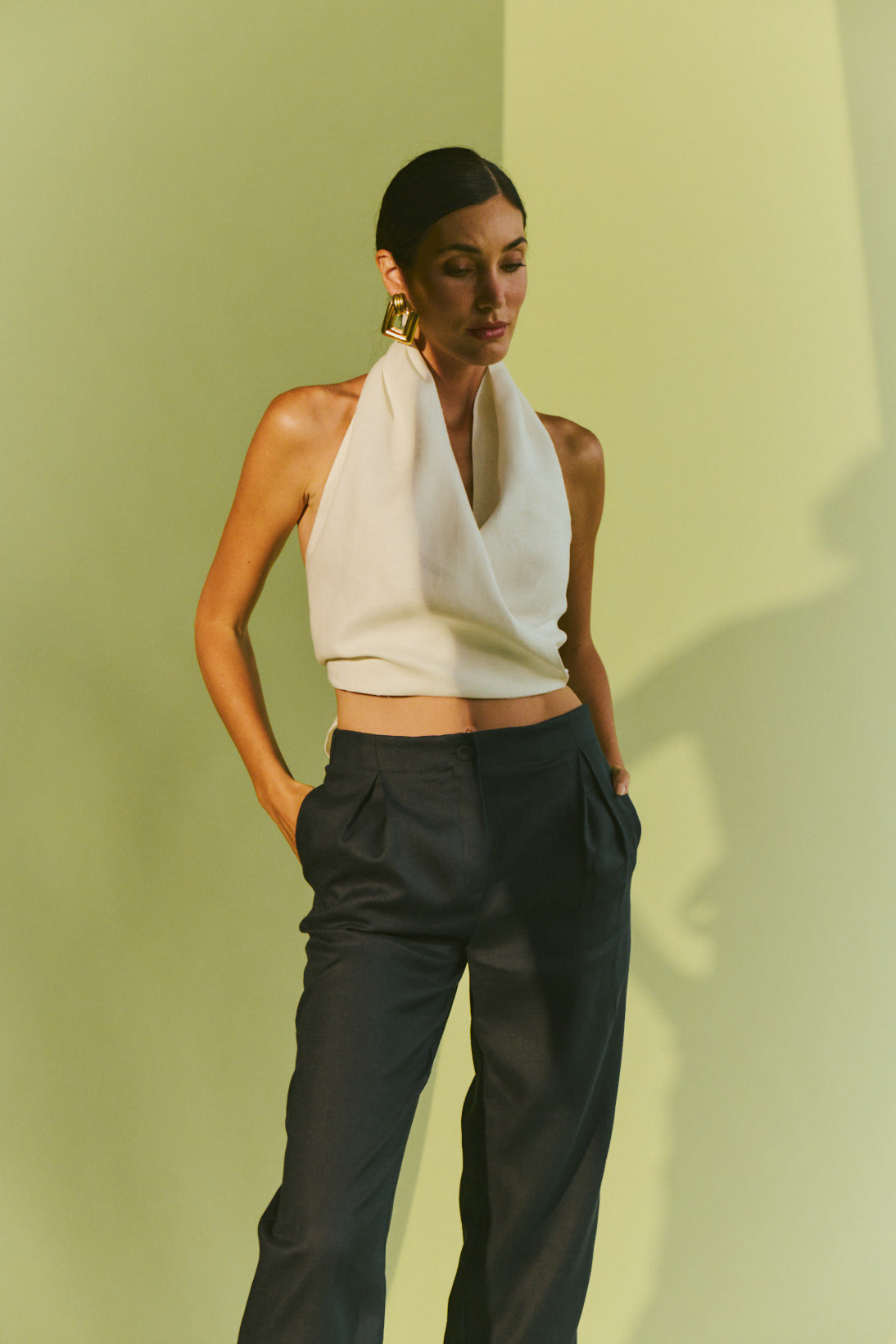 Plant Linen Pants
