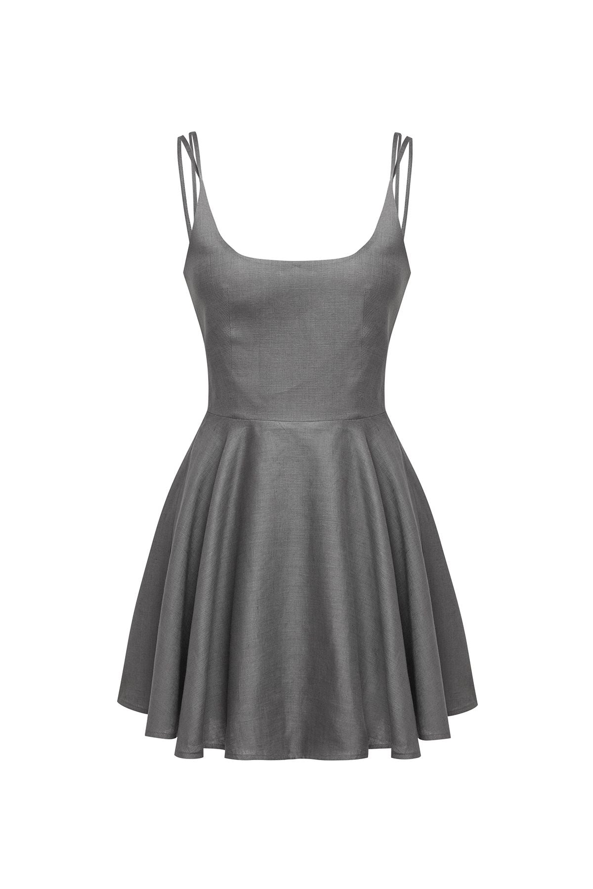 Flame Linen Dress