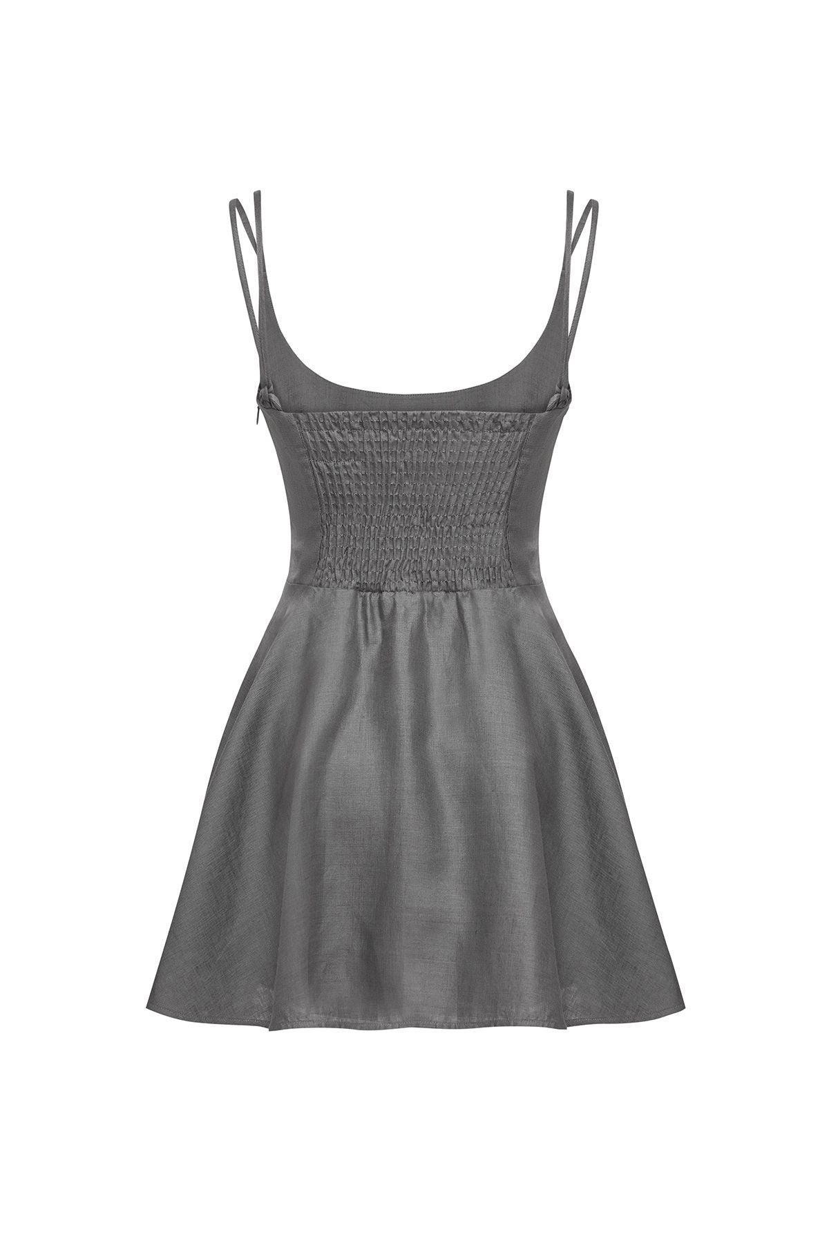 Flame Linen Dress