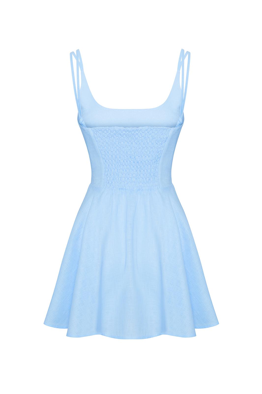 Flame Linen Dress