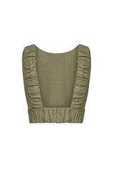 The Rock Linen Bustier 