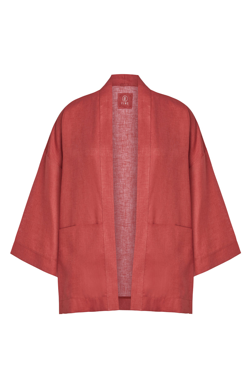 The Terra Linen Kimono 