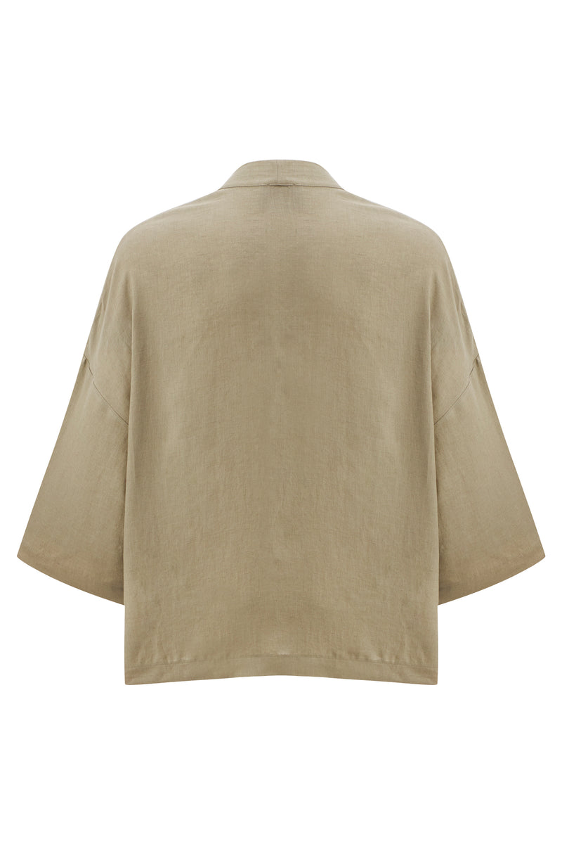 The Terra Organik Keten Kimono